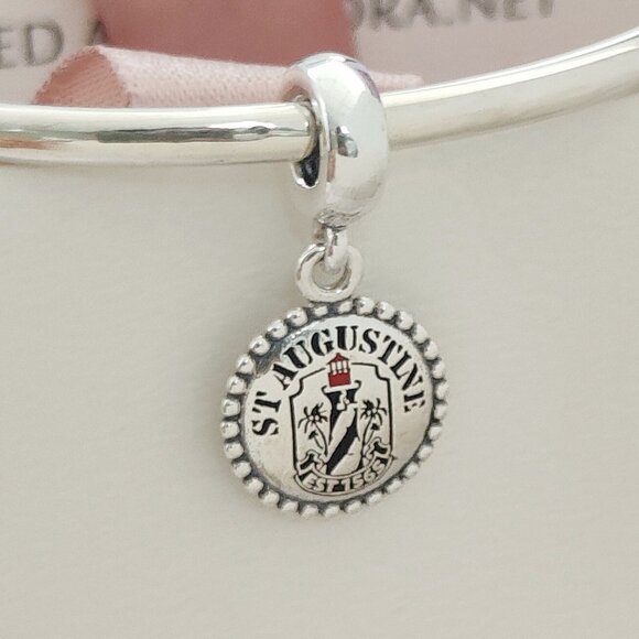 Pandora St. Augustine Florida Lighthouse Exclusive Charm Travel Pendant with box - Picture 3 of 6